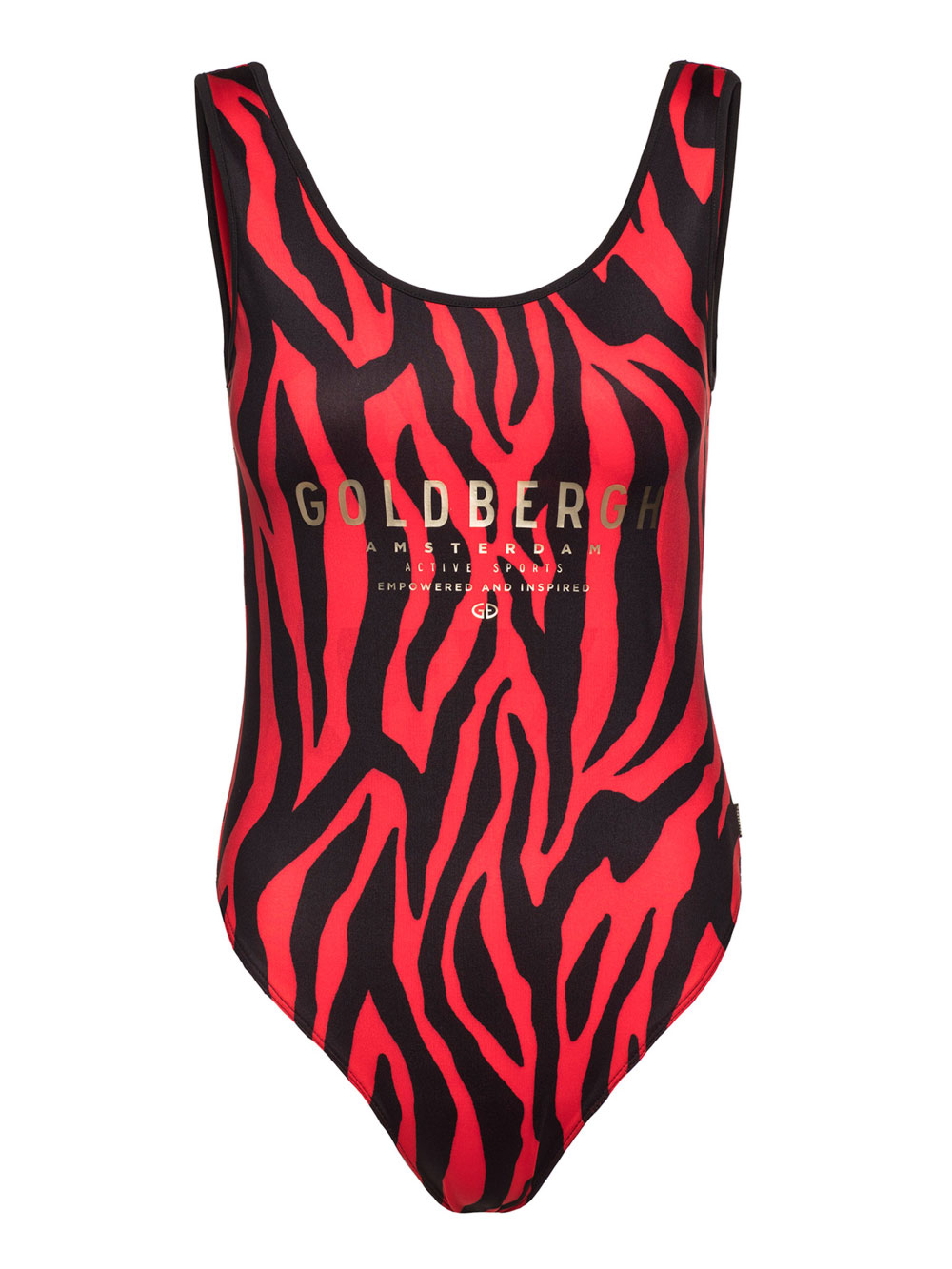 Jednodílné plavky Tabana z kolekce Goldbergh Tiger Red